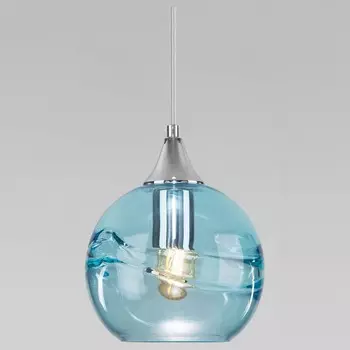 Подвесной светильник Eurosvet Lotus 50221/1 голубой
