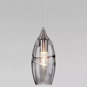 Подвесной светильник Eurosvet Lotus 50222/1 дымчатый