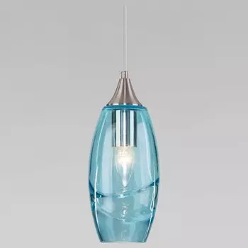 Подвесной светильник Eurosvet Lotus 50222/1 голубой