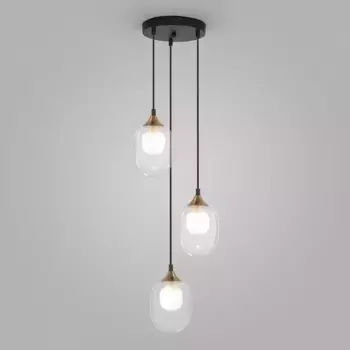 Подвесной светильник Eurosvet Spritz 70216/3 латунь