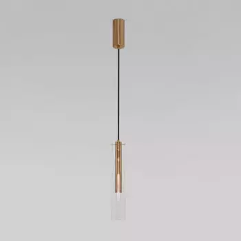 Подвесной светильник Eurosvet Swan 50254/1 LED латунь