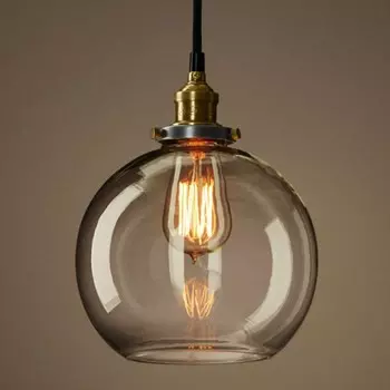 Подвесной светильник Imperiumloft Loft Clear Glass Sphere Cloche 40.189