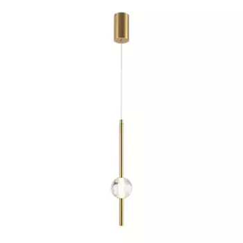 Подвесной светильник Indigo Ciondolo 11066/1P Brass V000170L