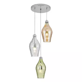 Подвесной светильник Indigo Piemonte 11058/3P Multicolor V000588