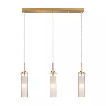 Подвесной светильник Indigo Torcia 11038/3P Brass V000416