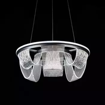 Подвесной светильник LED4U L7706-460 BK