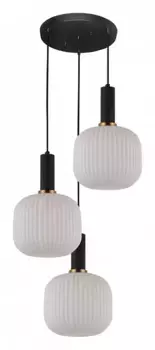 Подвесной светильник LUMINA DECO Gato LDP 1217-3 WT+BK