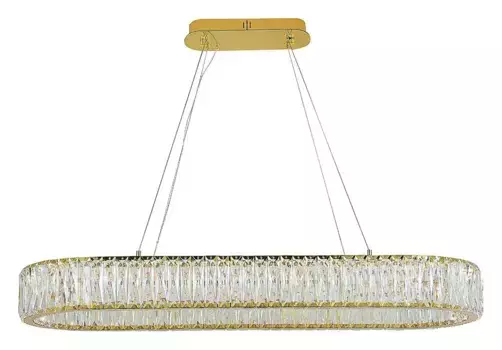 Подвесной светильник Newport 8240 8240/90 oval gold