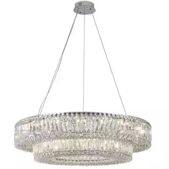 Подвесной светильник Newport Valencia 8450+28/S chrome М0070080