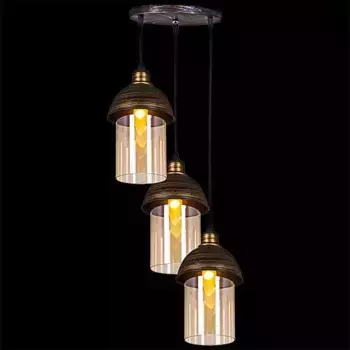 Подвесной светильник Reluce 03356-0.4-03 BK+GD