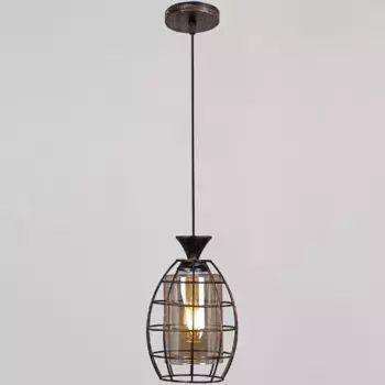 Подвесной светильник Reluce 03525-0.9-01 BK+GD