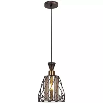 Подвесной светильник Reluce 03609-0.4-01 BK+GD