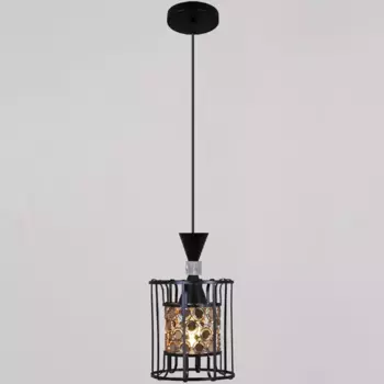 Подвесной светильник Reluce 05402-0.9-01 BK+GD