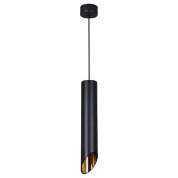 Подвесной светильник Reluce 16007-0.9-001LD 300mm GU10 BK+GD