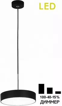 Подвесной светильник Тао черный Citilux CL712S182N