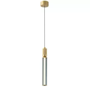 Подвесной светодиодный светильник Belfast Brerton MD8316-1 GL GR