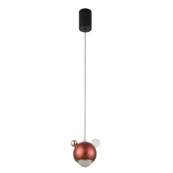 Подвесной светодиодный светильник Crystal Lux Amigo SP Led Red