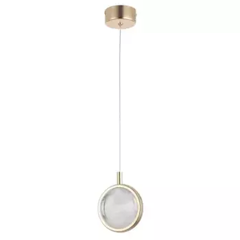 Подвесной светодиодный светильник Crystal Lux Cielo SP6W Led Gold