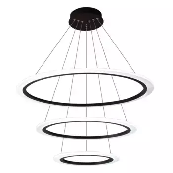 Подвесной светодиодный светильник Crystal Lux Manzana SP67W Led Black