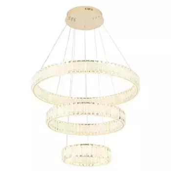 Подвесной светодиодный светильник Crystal Lux Musika SP150W Led Gold