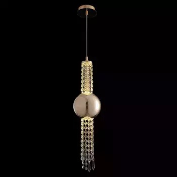 Подвесной светодиодный светильник Crystal Lux Navajo SP3W Led Gold