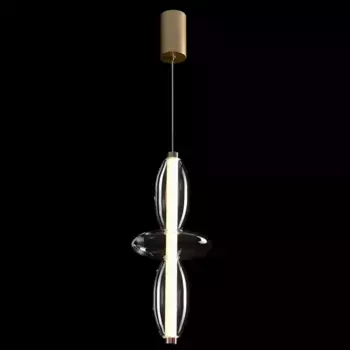 Подвесной светодиодный светильник Crystal Lux Quasar SP14W Led Transparent