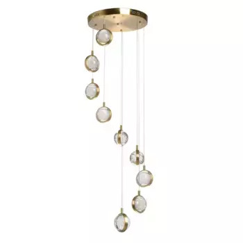 Подвесной светодиодный светильник De Markt Капелия 730011909