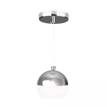 Подвесной светодиодный светильник Elektrostandard DLS023 9W 4200K белый/хром a047803