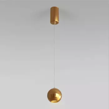 Подвесной светодиодный светильник Elektrostandard Giro 50215/1 Led бронза a055674