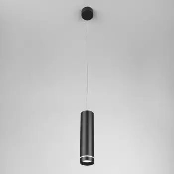 Подвесной светодиодный светильник Elektrostandard Topper DLR023 12W 3000K черный матовый a063930