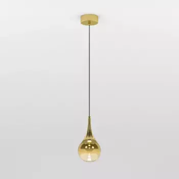 Подвесной светодиодный светильник Eurosvet Adour 50256/1 LED золото