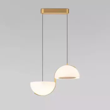 Подвесной светодиодный светильник Eurosvet Emisfero 50083/2 LED золото