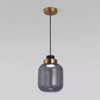 Подвесной светодиодный светильник Eurosvet Jeffry 50240/1 Led дымчатый