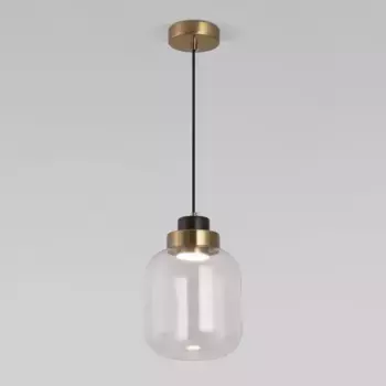 Подвесной светодиодный светильник Eurosvet Jeffry 50240/1 Led прозрачный