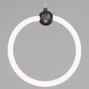 Подвесной светодиодный светильник Eurosvet Rim 90166/1 черный