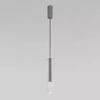 Подвесной светодиодный светильник Eurosvet Swan 50254/1 Led графит