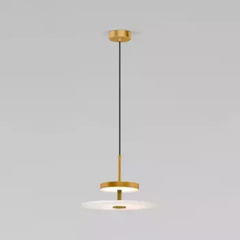 Подвесной светодиодный светильник Eurosvet Thasos 40342 LED латунь