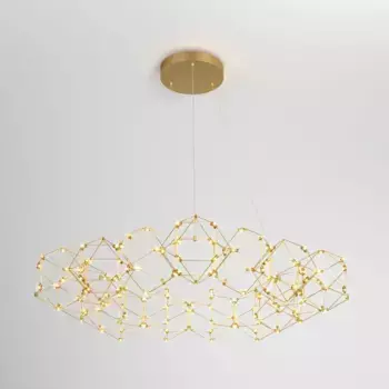 Подвесной светодиодный светильник Eurosvet Uma 90169/15 медь