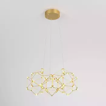 Подвесной светодиодный светильник Eurosvet Uma 90169/5 медь