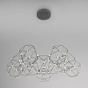 Подвесной светодиодный светильник Eurosvet Uma 90169/12 черный жемчуг