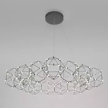 Подвесной светодиодный светильник Eurosvet Uma 90169/15 черный жемчуг