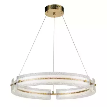 Подвесной светодиодный светильник Indigo Dualita 14018/1P Brass V000089L