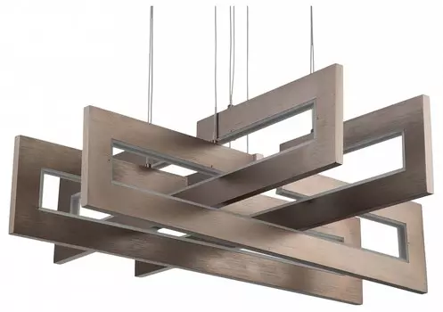 Подвесной светодиодный светильник Indigo Realta 14004/4P Brown V000010L