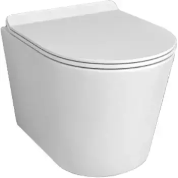 Подвесной унитаз beWash Aldo белый матовый с сиденьем микролифт