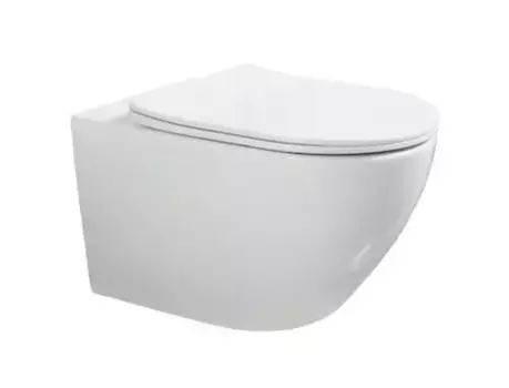 Подвесной унитаз Gid 62256Y белый, с сиденьем микролифт