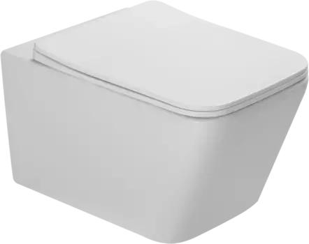 Унитаз подвесной SantiLine SL-5007MW безободковый, с микролифтом