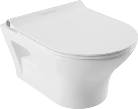 Подвесной унитаз Serel Nita белый с сиденьем микролифт
