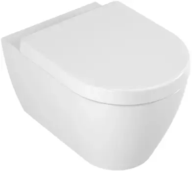 Подвесной унитаз Serel Saphire SP26 белый с сиденьем микролифт