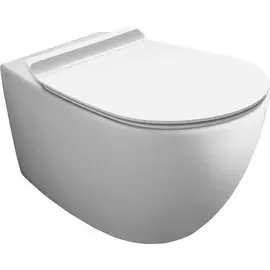 Чаша для подвесного унитаза Simas Vignoni серый матовый, без сиденья (VI18)