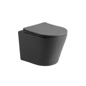 Унитаз подвесной Vincea Piatti VT1-11SMA матовый антрацит